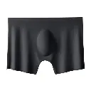 Black Ice Silk Boxer – Breathable, Ultra-Soft & Seamless