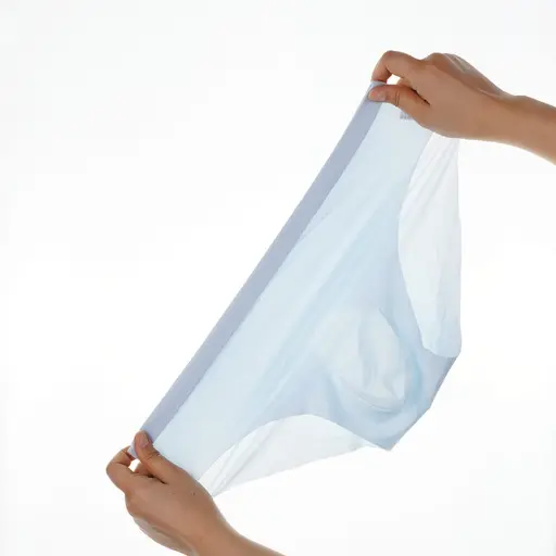 Cool Blue Ultra-Thin Ice Silk Brief – Second-Skin Comfort